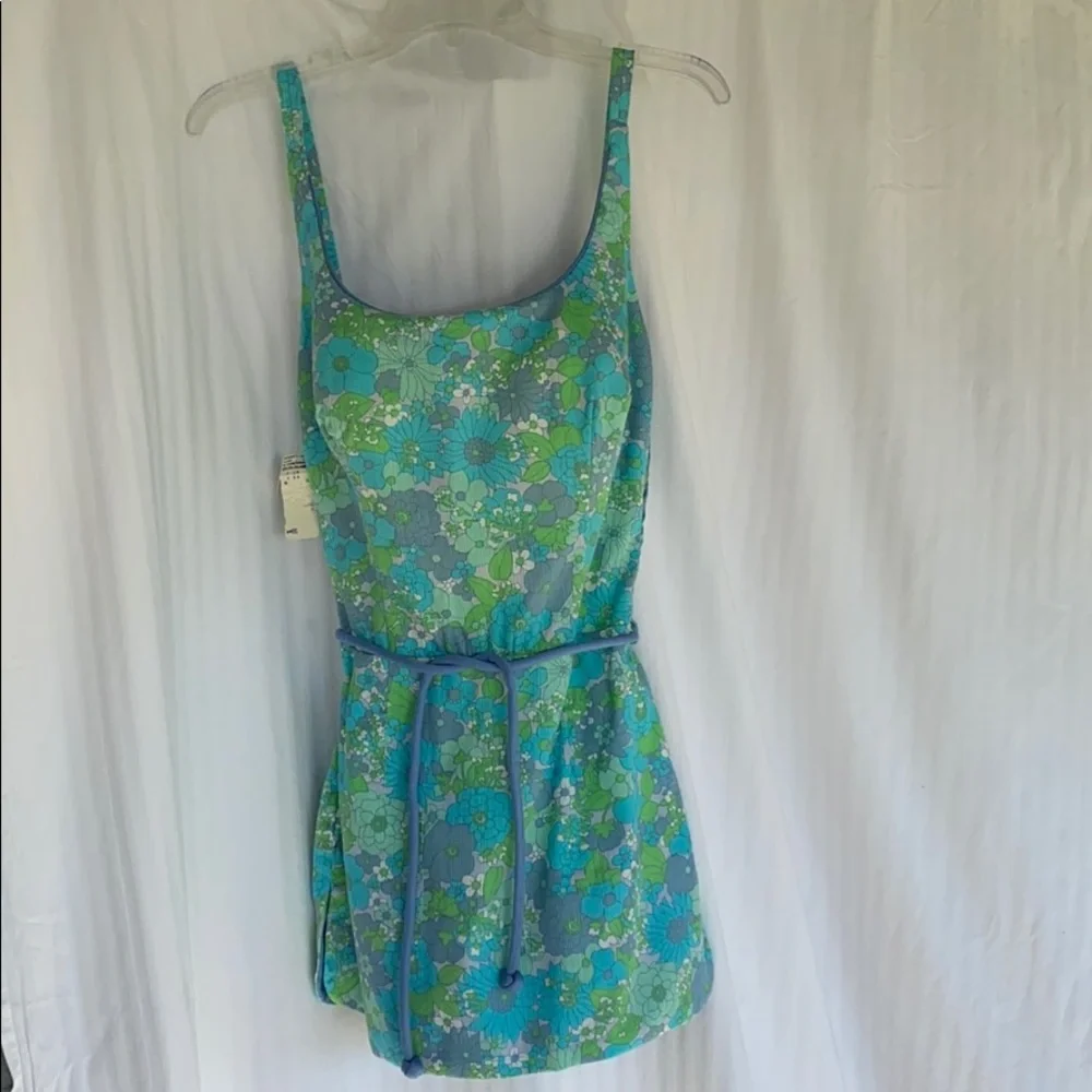 NWT 1960’s Vintage Cole of California Floral Swimsuit